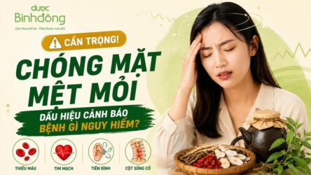 Chóng mặt mệt mỏi là bệnh gì? Các biện pháp giảm nhanh triệu chứng