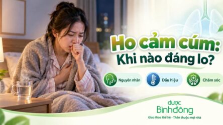 Ho cảm cúm kéo dài bao lâu là bình thường? Phân biệt và xử lý đúng cách