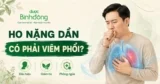 Ho viêm phổi có nguy hiểm không? Cách giảm nhanh, Phòng ngừa tại nhà