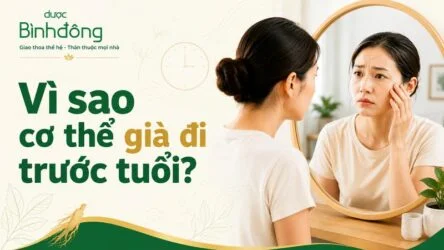 Lão hóa sớm: Nhận biết nguyên nhân, dấu hiệu và cách cải thiện da, sức khỏe