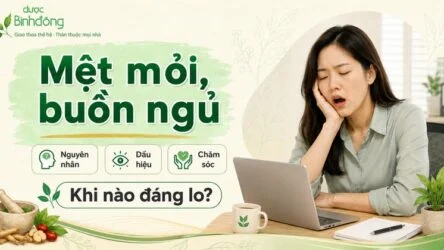 Mệt mỏi, uể oải, buồn ngủ dù ngủ đủ: Vì sao và khi nào cần khám?