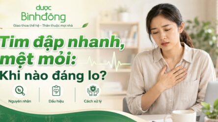 Mệt mỏi tim đập nhanh: Khi nào bình thường, khi nào cần đi khám?