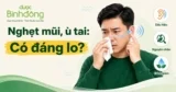 Nghẹt mũi ù tai: Nguyên nhân, dấu hiệu cần đi khám và cách xử lý tại nhà