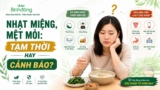 Nhạt miệng người mệt mỏi: Cảnh báo suy nhược, bệnh lý & cách phục hồi vị giác