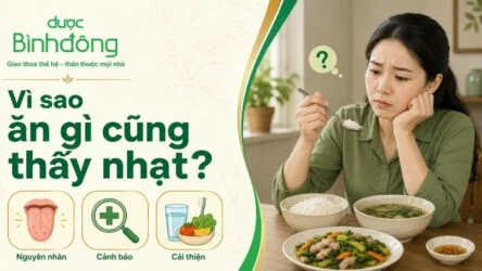 Nhạt miệng là gì? Hiểu nguyên nhân, nhận biết dấu hiệu và cải thiện vị giác