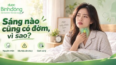 Sáng ngủ dậy có đờm: Nguyên nhân, dấu hiệu cần chú ý và cách xử lý
