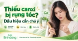 Thiếu canxi có bị rụng tóc không? Dấu hiệu nào cần chú ý?