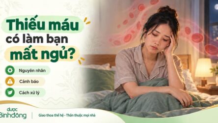 Thiếu máu có gây mất ngủ không? Cách cải thiện nhanh triệu chứng