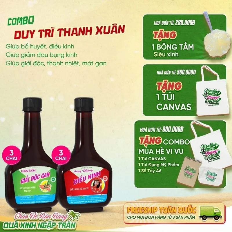 Combo Duy Trì Thanh Xuân – Bình Đông