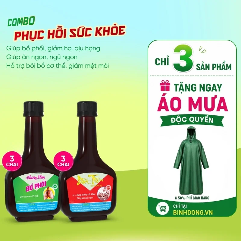 Combo Phục Hồi Sức Khỏe – Bình Đông