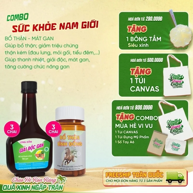 Combo Sức Khỏe Nam Giới – Bình Đông