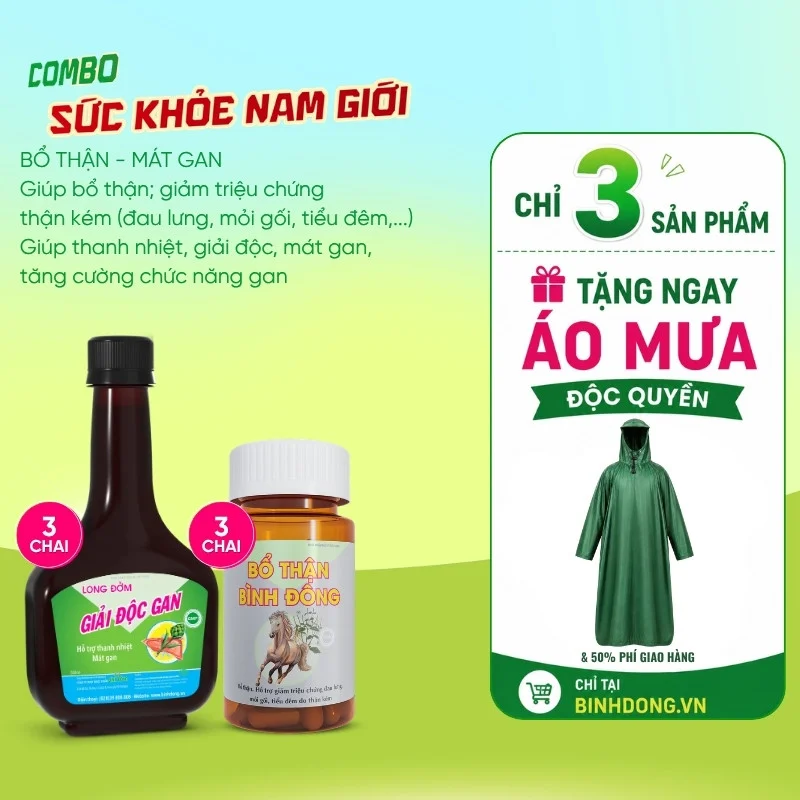 Combo Sức Khỏe Nam Giới – Bình Đông