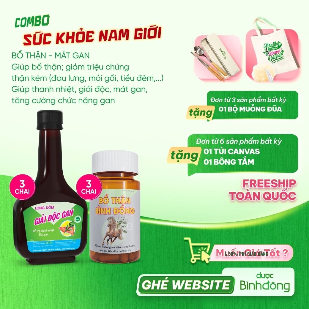 Combo Sức Khỏe Nam Giới – Bình Đông