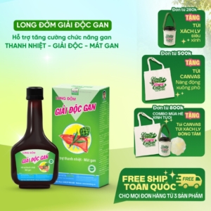 Long Đởm Giải Độc Gan – Dược Bình Đông