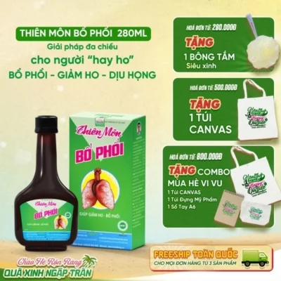 Thiên Môn Bổ Phổi – Dược Bình Đông (chai 280ml)