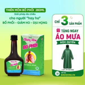 Thiên Môn Bổ Phổi – Dược Bình Đông (chai 280ml)