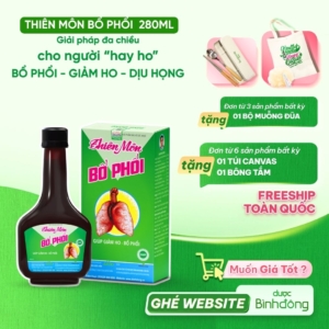 Thiên Môn Bổ Phổi – Dược Bình Đông (chai 280ml)