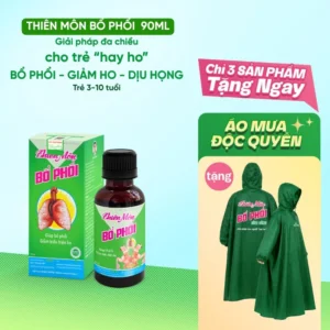 Thiên Môn Bổ Phổi – Dược Bình Đông (chai 90ml) – Trẻ em