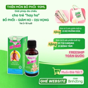 Thiên Môn Bổ Phổi – Dược Bình Đông (chai 90ml) – Trẻ em