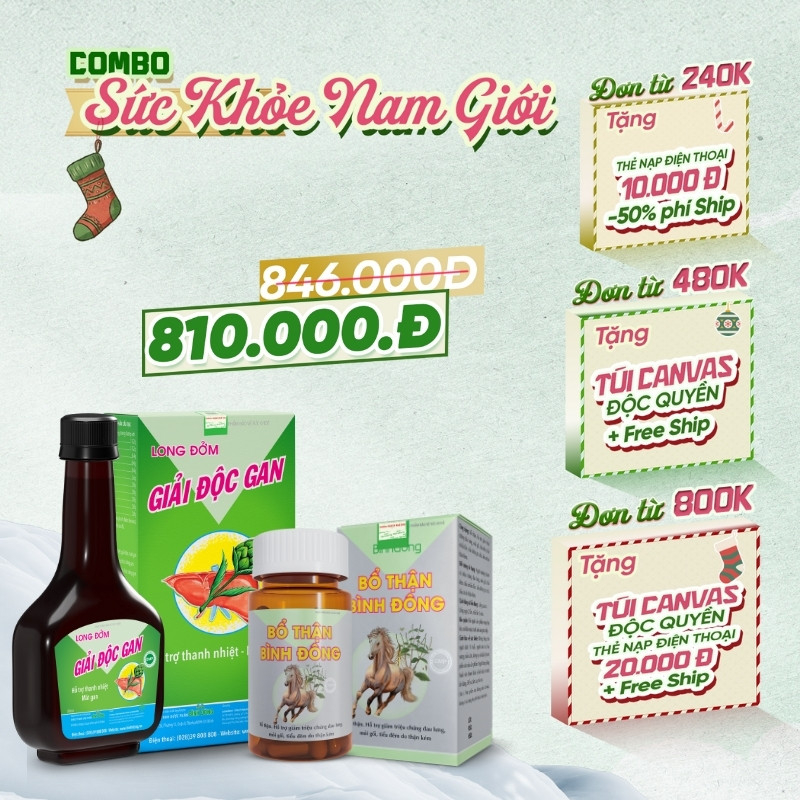 Combo Sức Khỏe Nam Giới – Bình Đông