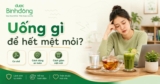 Uống gì để hết mệt mỏi? Chọn thức uống đúng theo thể trạng