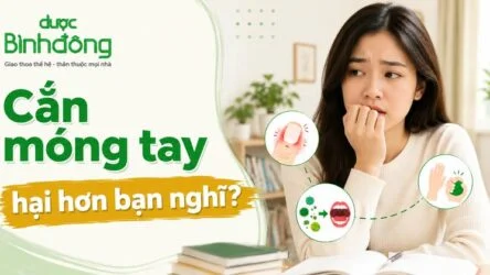 Cắn móng tay bị bệnh gì? Nhận biết tác hại, Dấu hiệu cần khám và Cách bỏ thói quen
