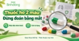 Thuốc ho 2 màu: Nhận diện, thành phần, công dụng và lưu ý khi dùng