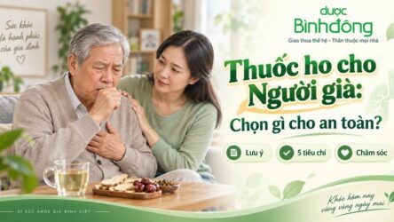 Chọn thuốc ho cho người già thế nào để hạn chế rủi ro?