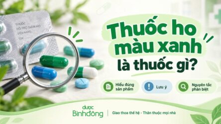 Thuốc ho màu xanh không phải loại nào cũng giống nhau: Cách nhận diện đúng