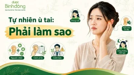 Tự nhiên bị ù tai phải làm sao? Cách xử lý và lúc cần đi khám